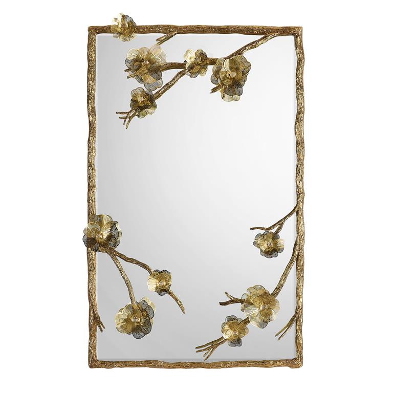 John-Richard Golden Camellia mirror | Cayen Home