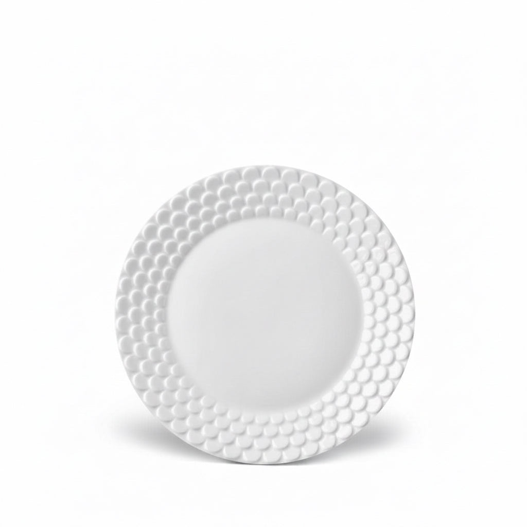 L'Objet Aegean bread and butter plate, white | Cayen Home
