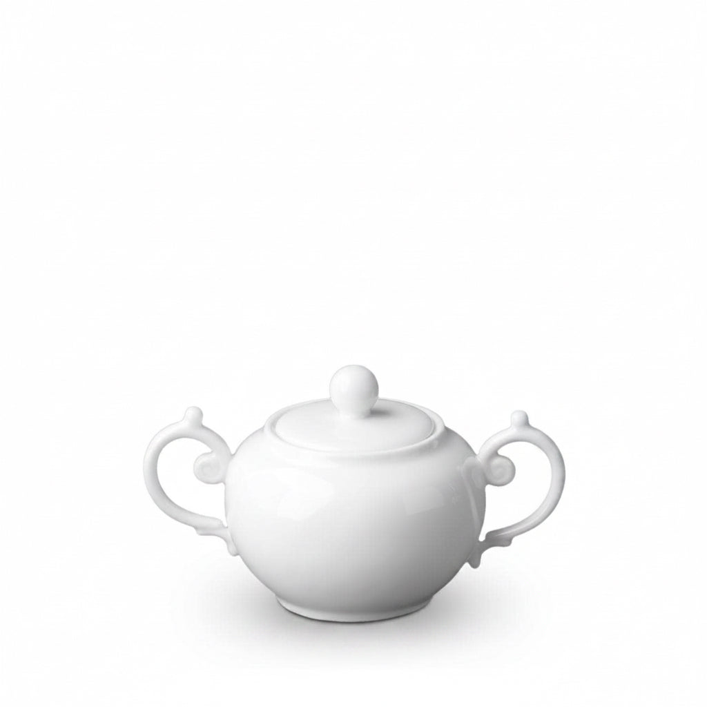 L'Objet Aegean sugar bowl, white | Cayen Home
