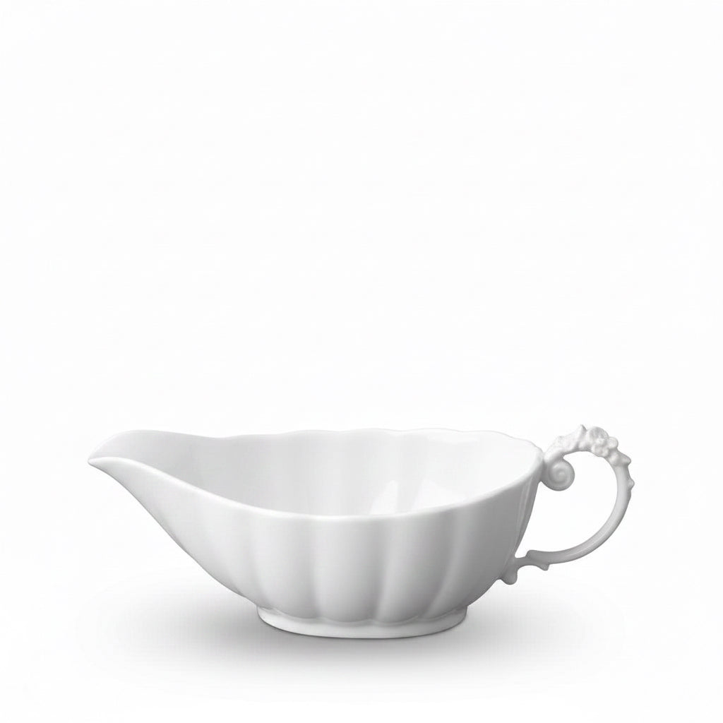 L'Objet Aegean sauce boat, white | Cayen Home