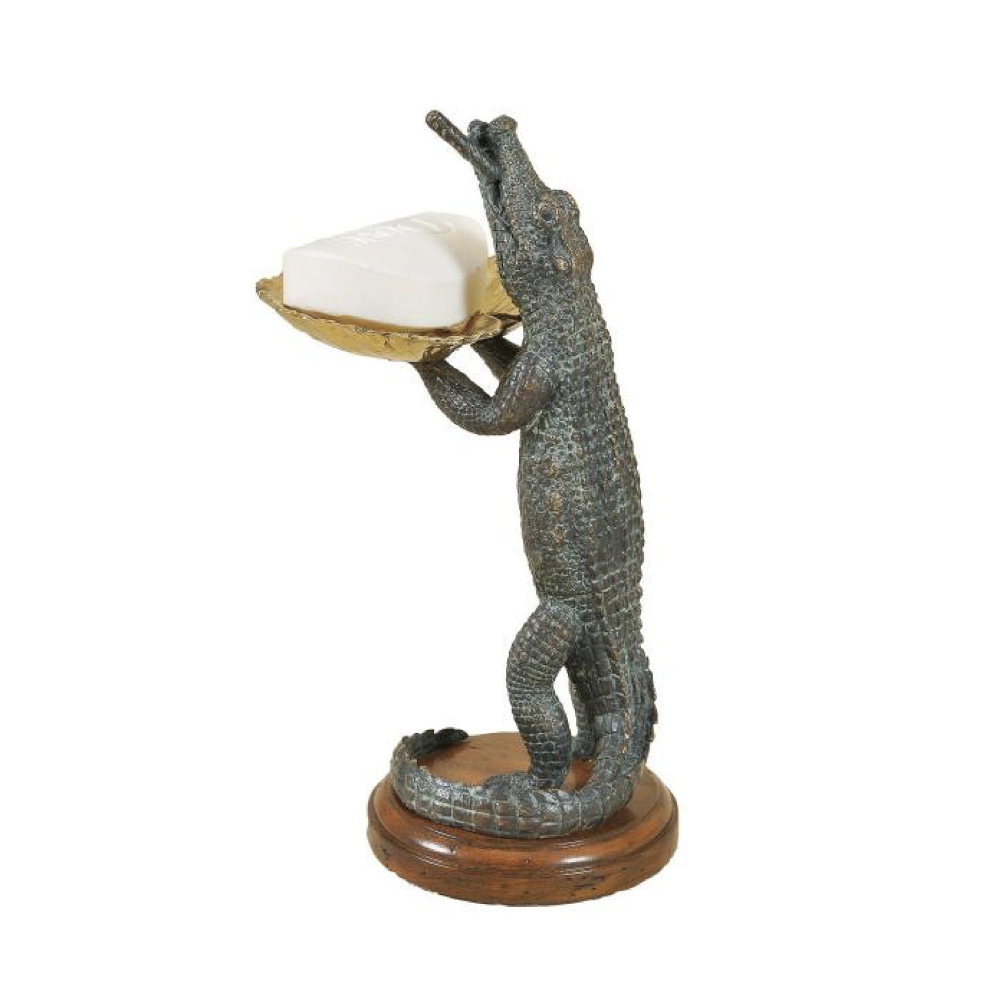 Maitland-Smith alligator soap dish | Cayen Home