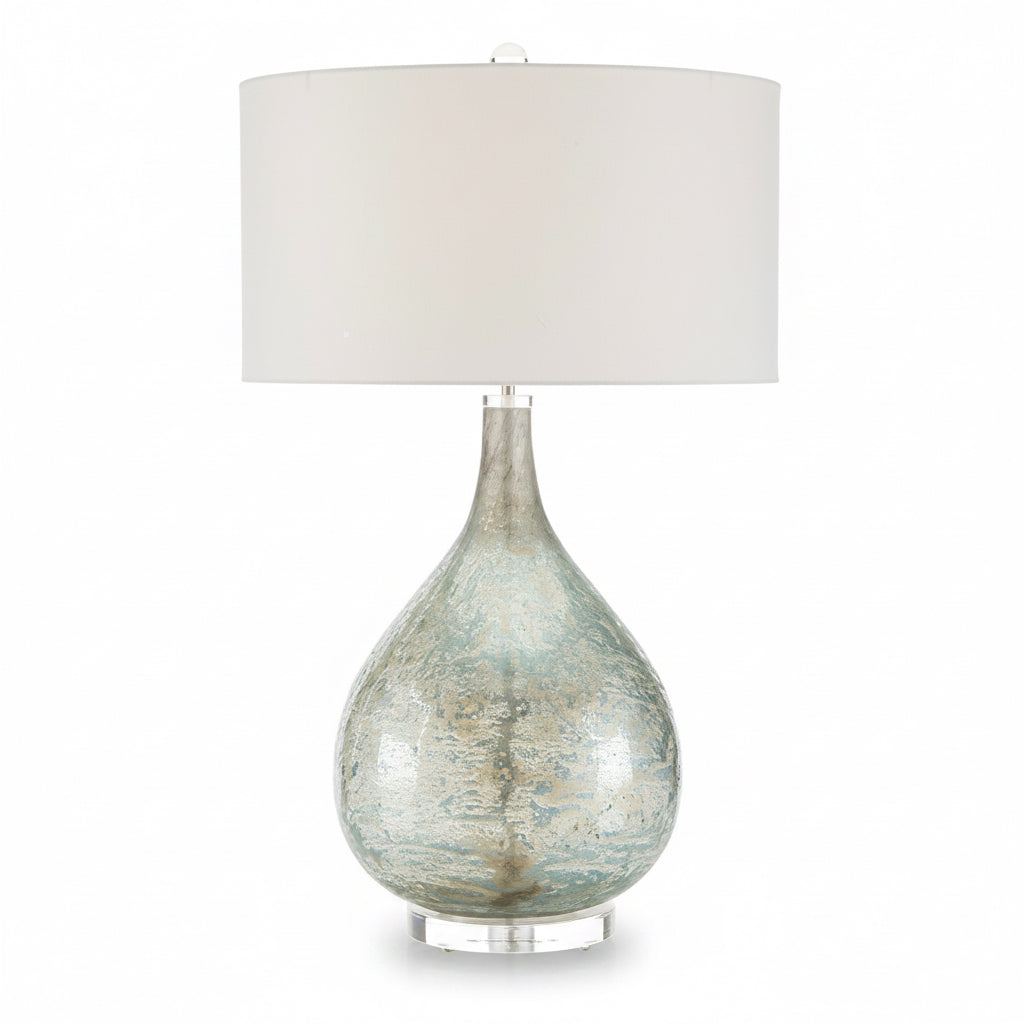 John-Richard Deep Ocean Blue table lamp | Cayen Home