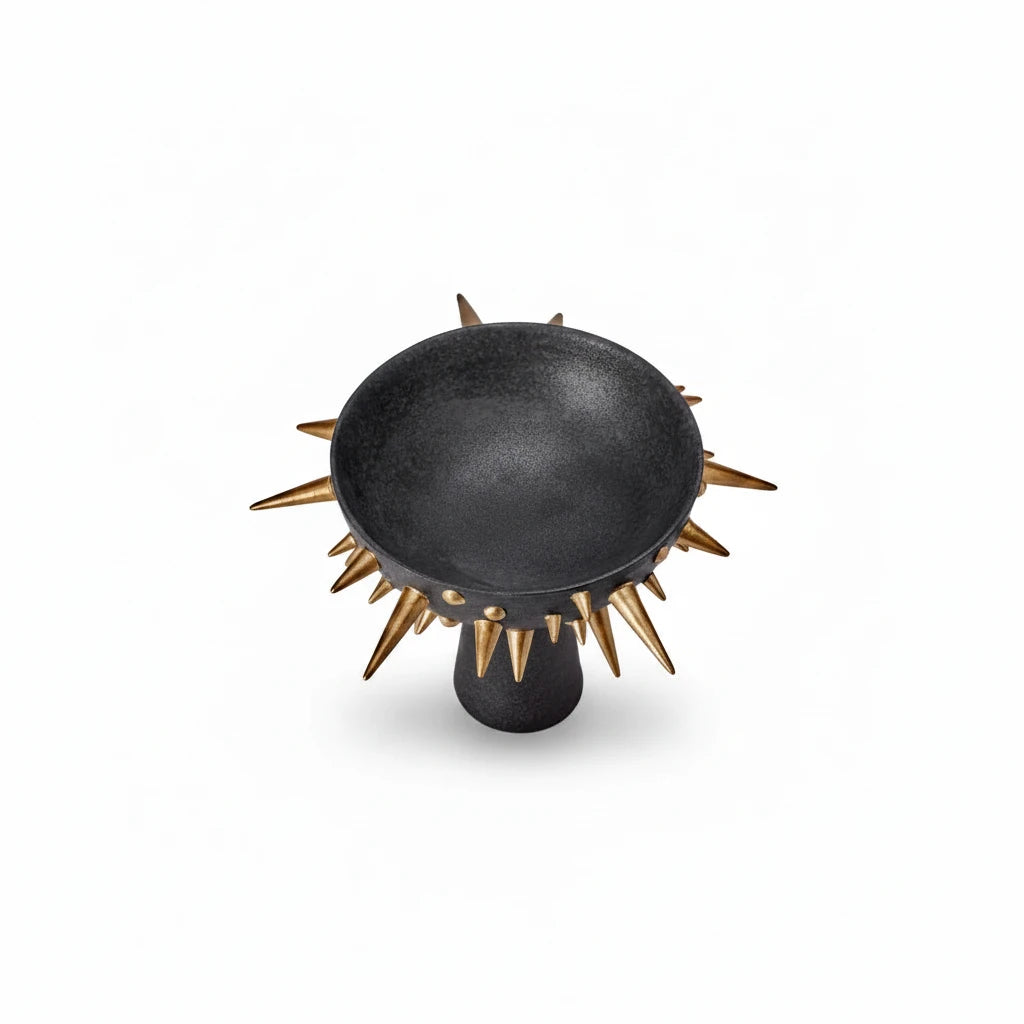 L'Objet Celestial bowl on stand, view 2 | Cayen Home