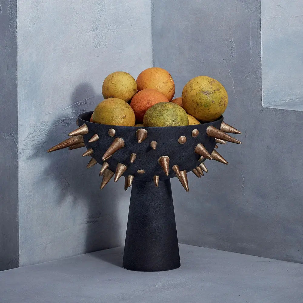 L'Objet Celestial bowl on stand, view 4 | Cayen Home