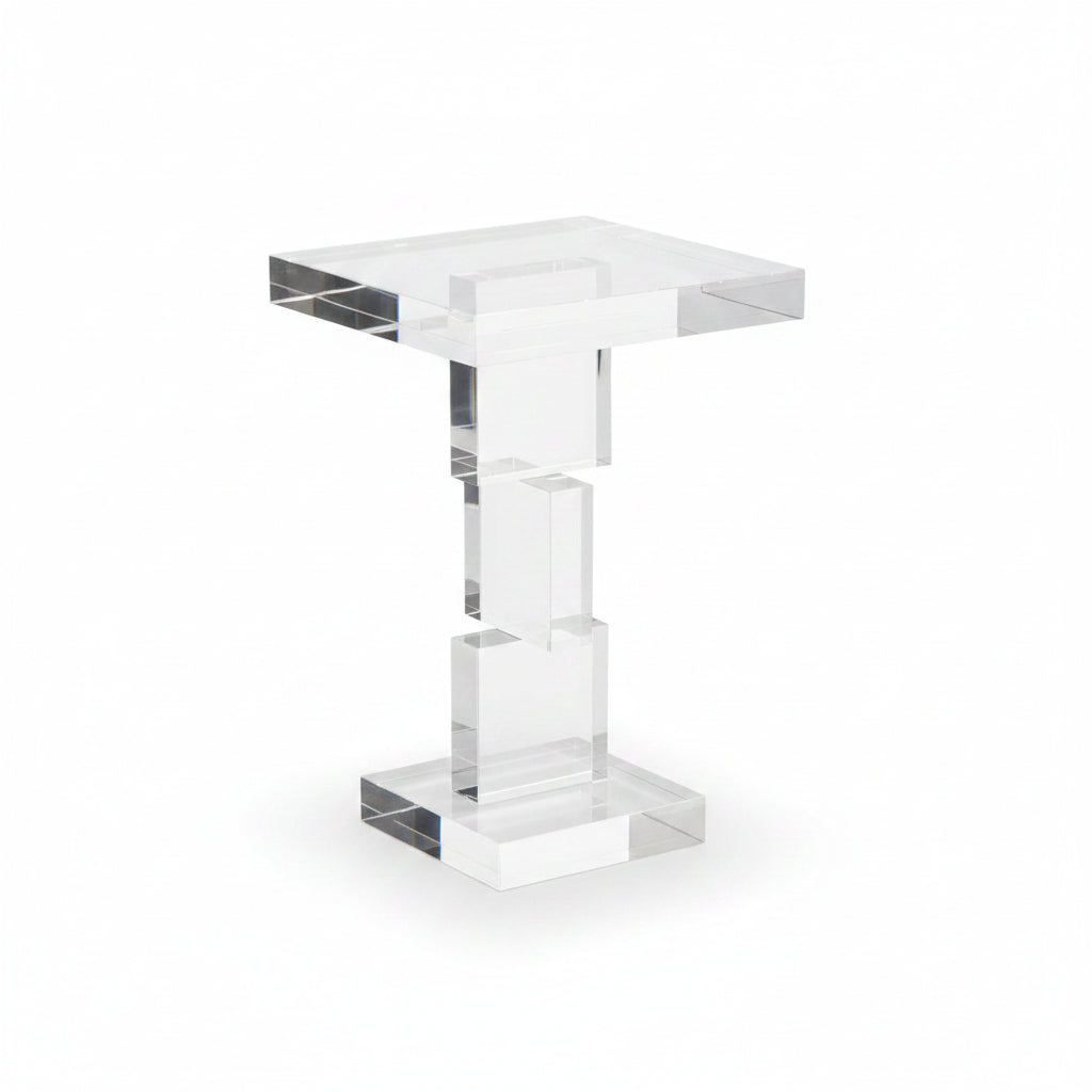 John-Richard crystal martini table, view 2 | Cayen Home