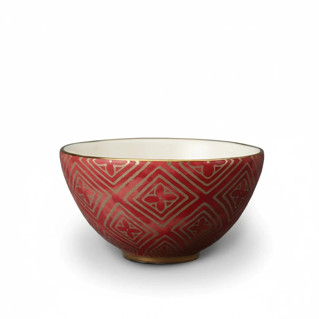 L'Objet Fortuny Jupon cereal bowls, set of 4 | Cayen Home