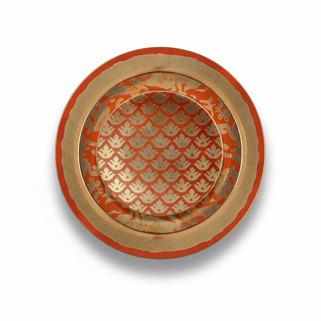 L'Objet Fortuny Pergolesi dessert plates, set of 4, view 2 | Cayen Home
