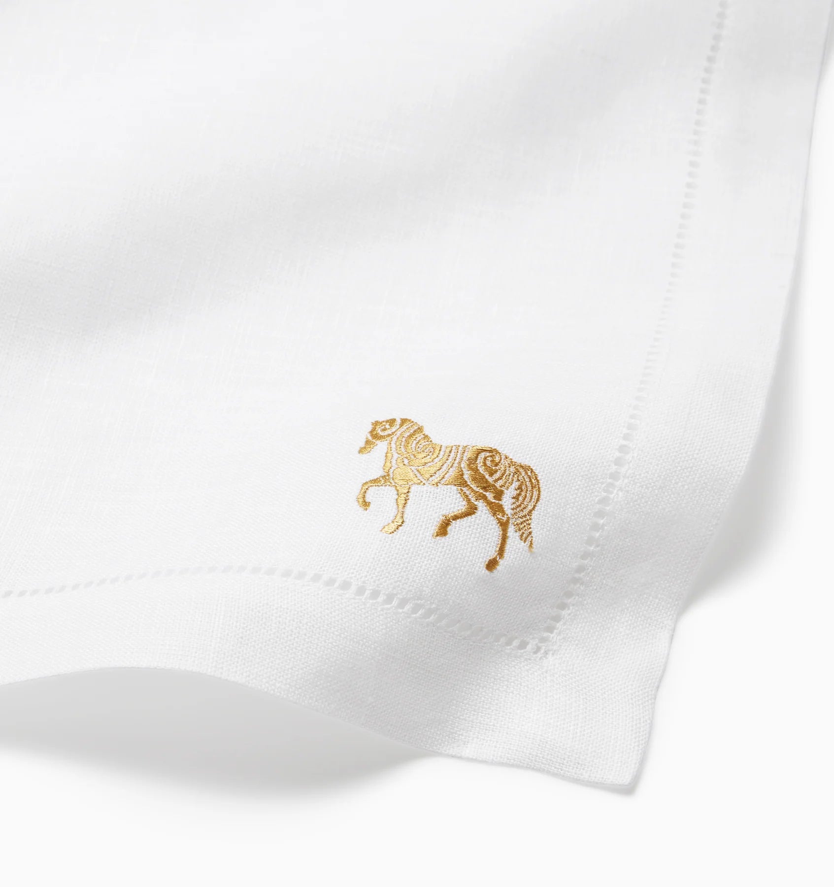 Sferra horse cocktail napkins, set of 4, view 3 | Cayen Home