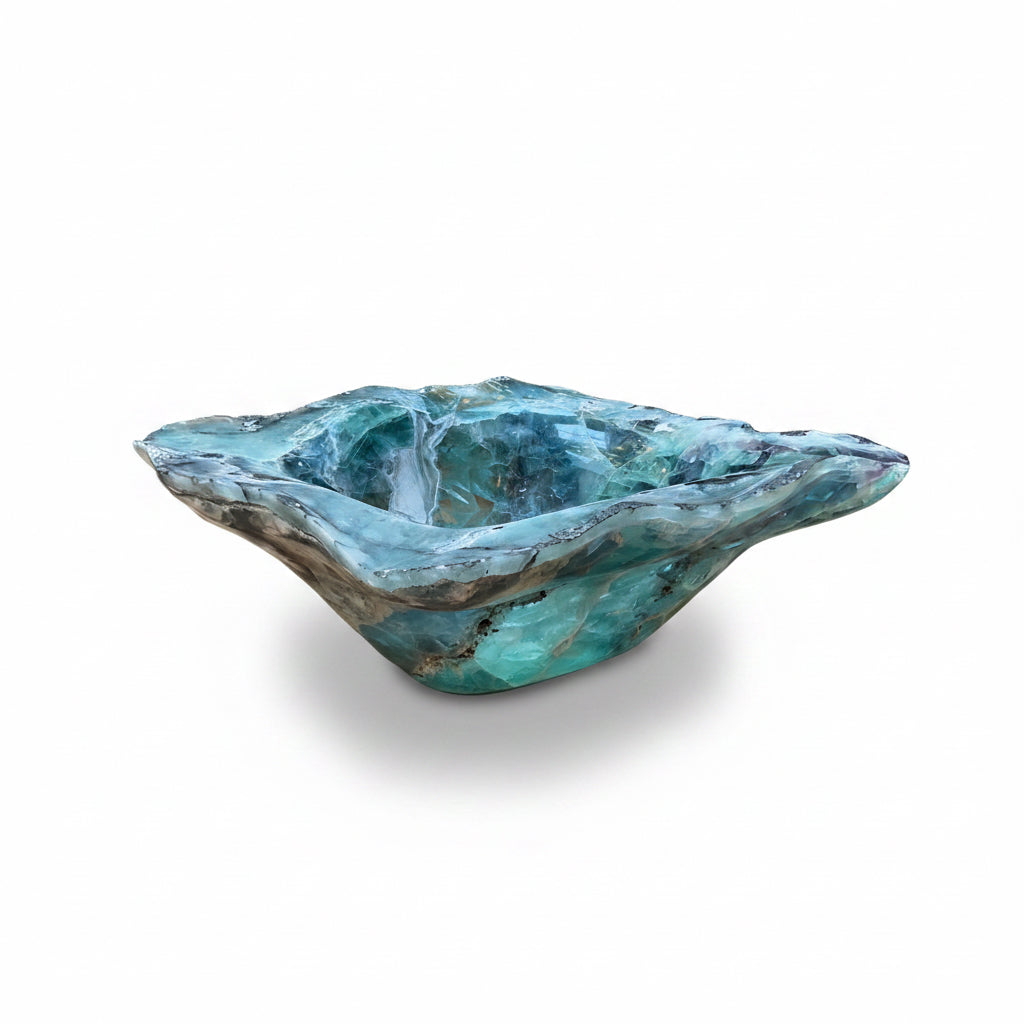 Fluorite Bowl 43x38x14cm