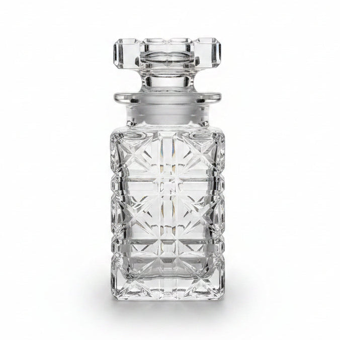 Etched crystal container A, pair | Cayen Home