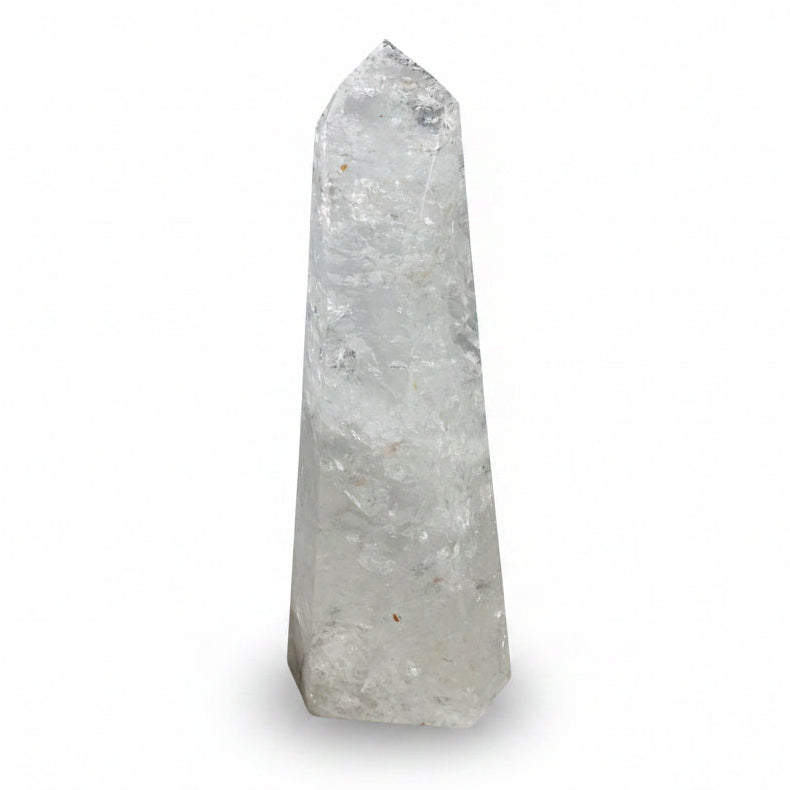 Crystal quartz pyramid B with dark inclusion | Cayen Home