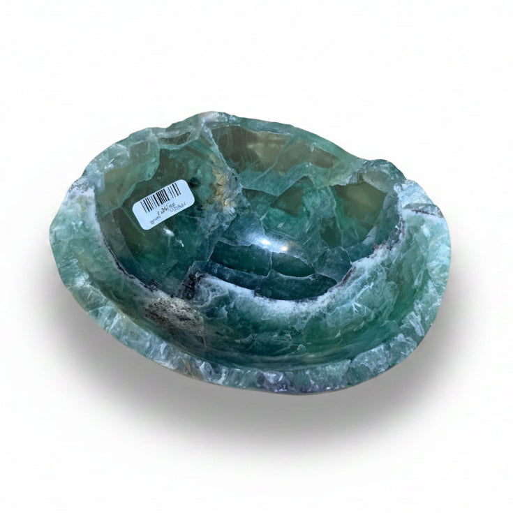 Fluorite bowl, 18x13x7cm | Cayen Home