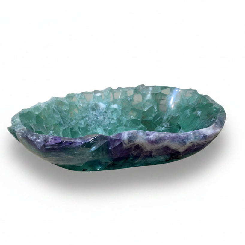 Fluorite bowl, 19x11x5cm | Cayen Home