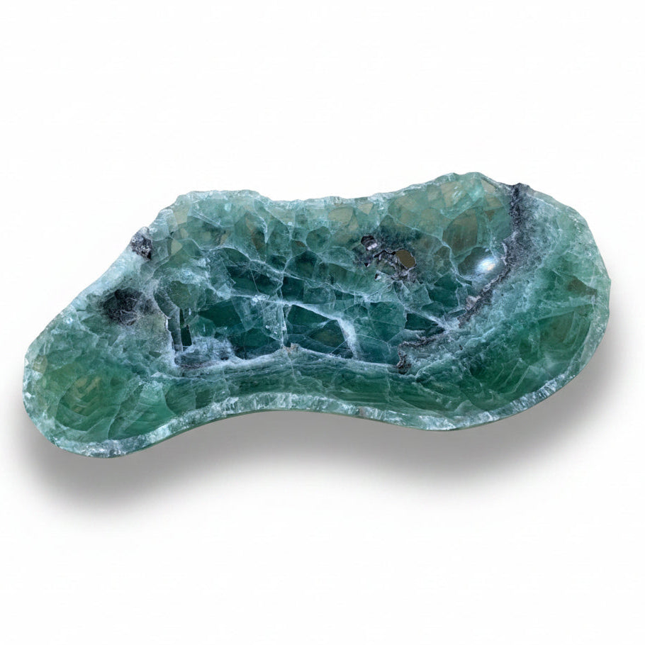 Fluorite bowl, 28x20x6cm | Cayen Home