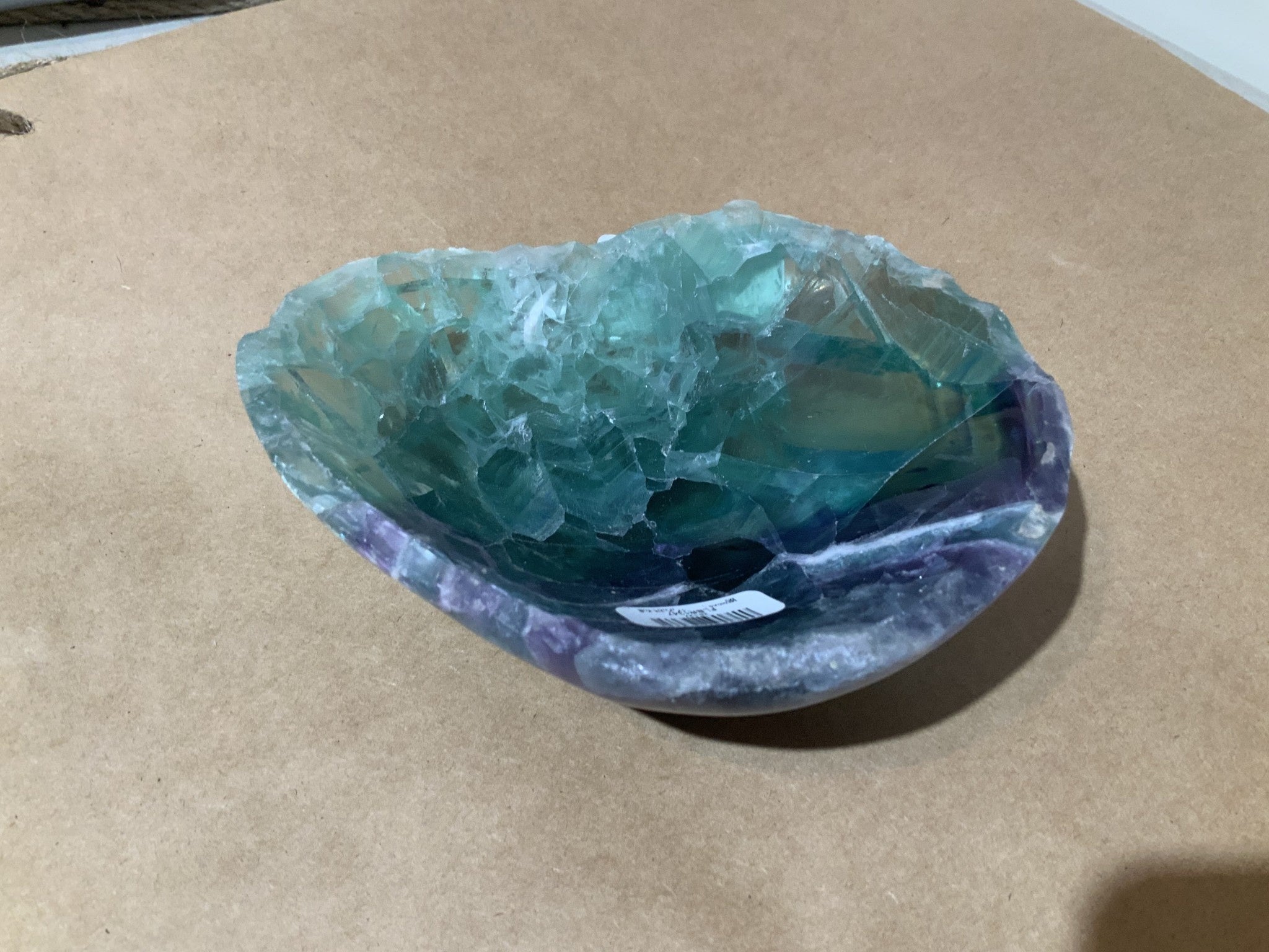 Fluorite bowl, 17x13x5cm, view 2 | Cayen Home
