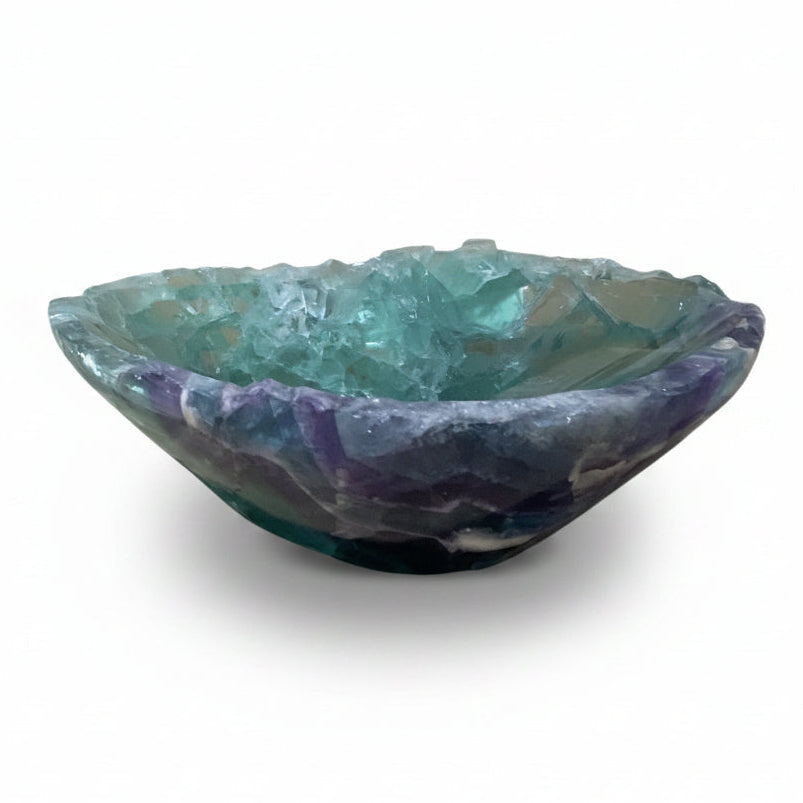Fluorite bowl, 17x13x5cm | Cayen Home