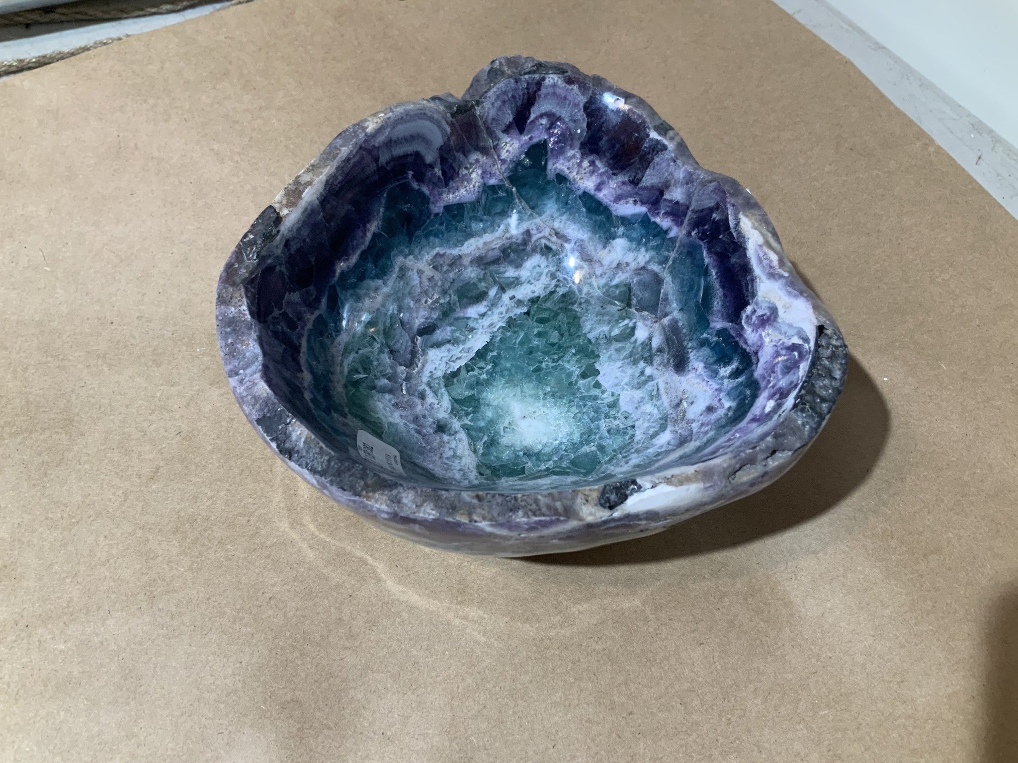 Fluorite bowl, 18x17x9cm, view 2 | Cayen Home