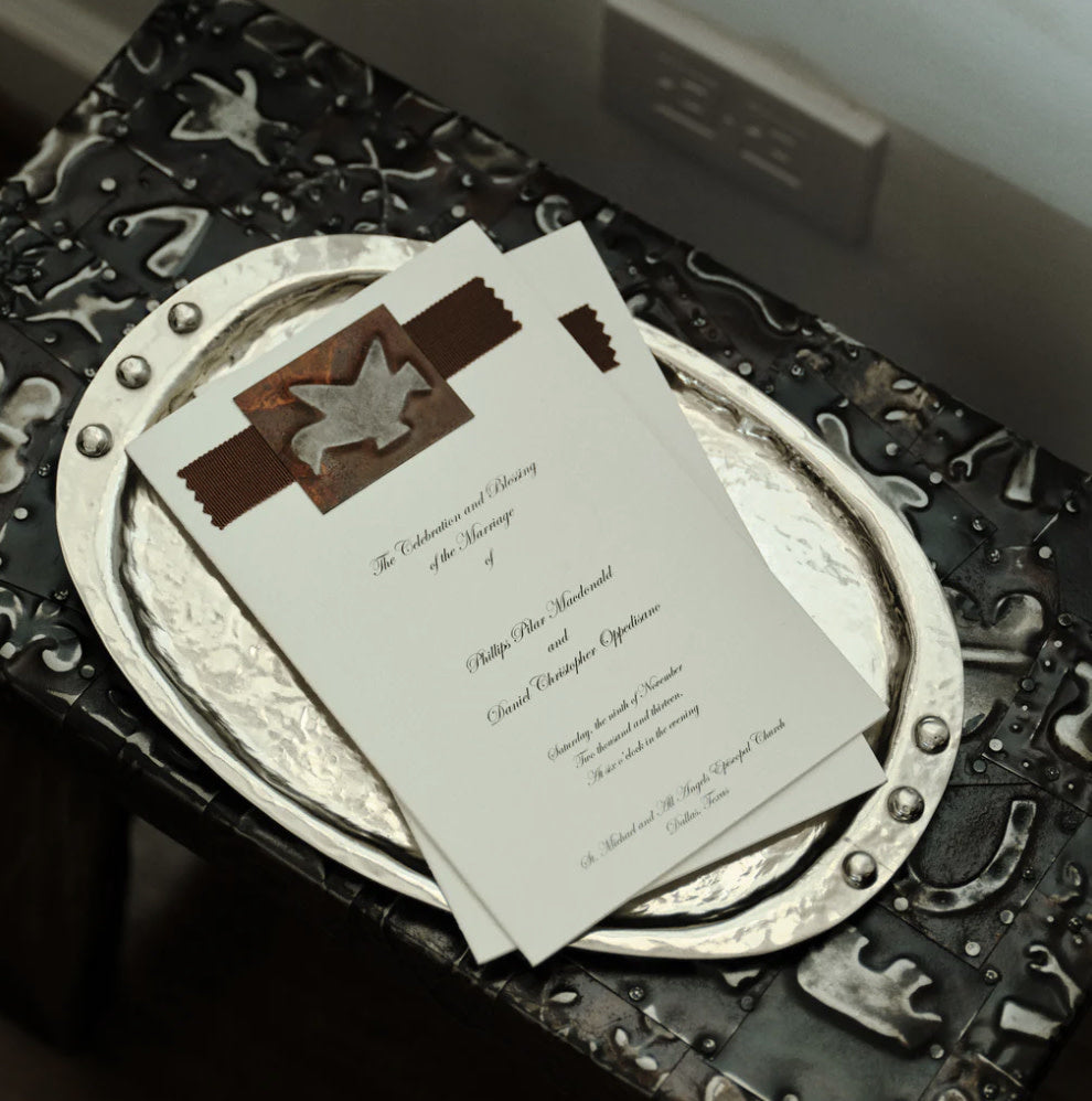 Jan Barboglio Ovalita nickel tray, view 2 | Cayen Home