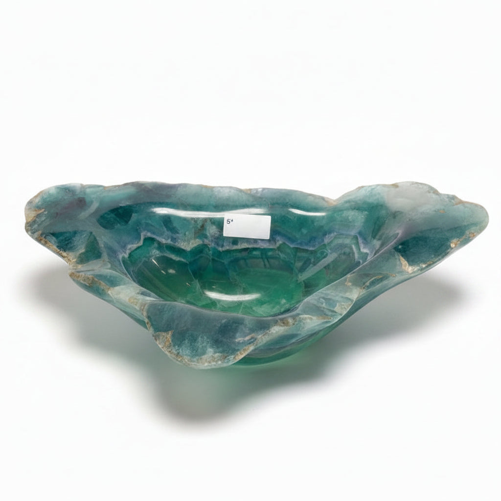 Fluorite bowl, 50x31x15cm | Cayen Home