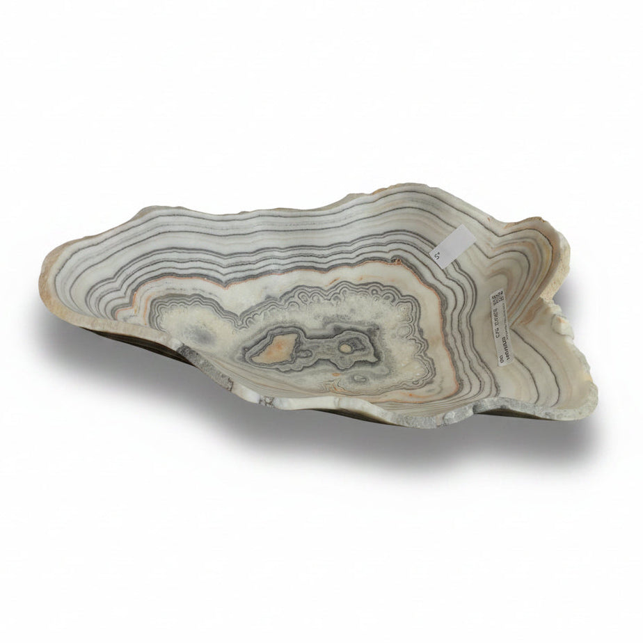 Zebra calcite bowl, 50x36x18cm | Cayen Home
