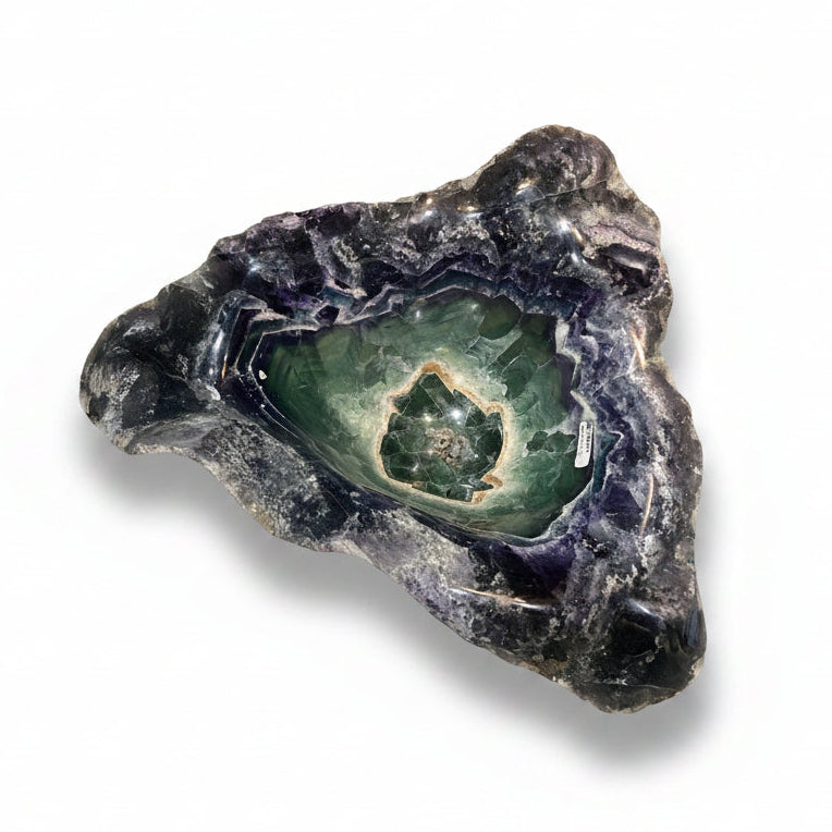 Fluorite bowl, 43x32x17cm | Cayen Home