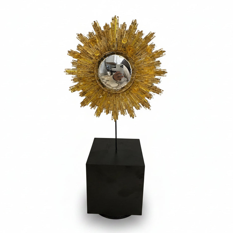 Mark Evans Ganus convex mirror sculpture | Cayen Home