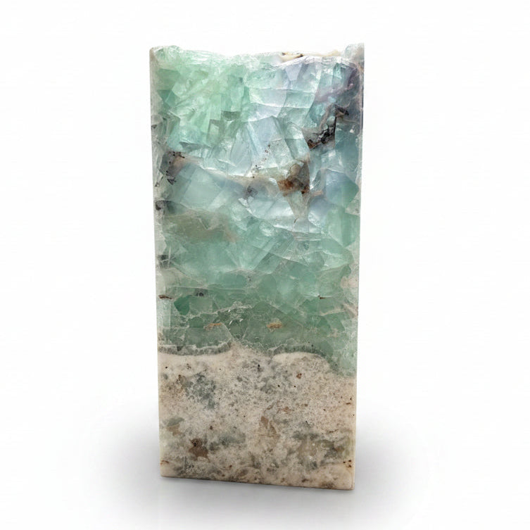 Polished fluorite prism lamp | Cayen Home