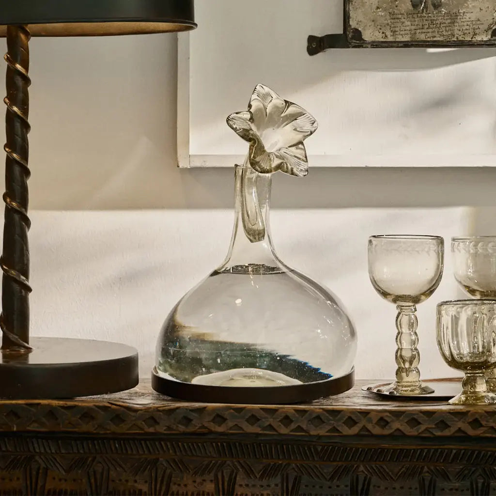 Jan Barboglio Flor Botella carafe, view 3 | Cayen Home
