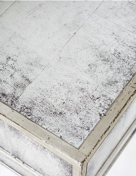 John-Richard eglomise mirrored vanity table, view 2 | Cayen Home