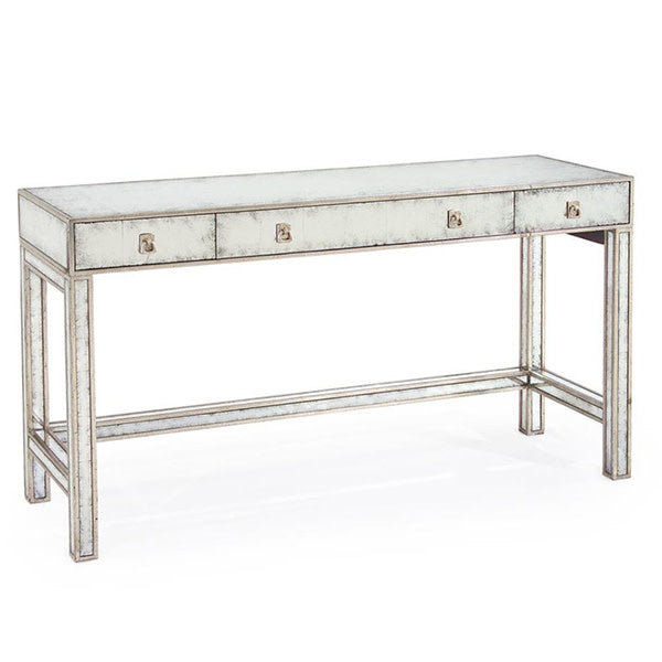 John-Richard eglomise mirrored vanity table | Cayen Home