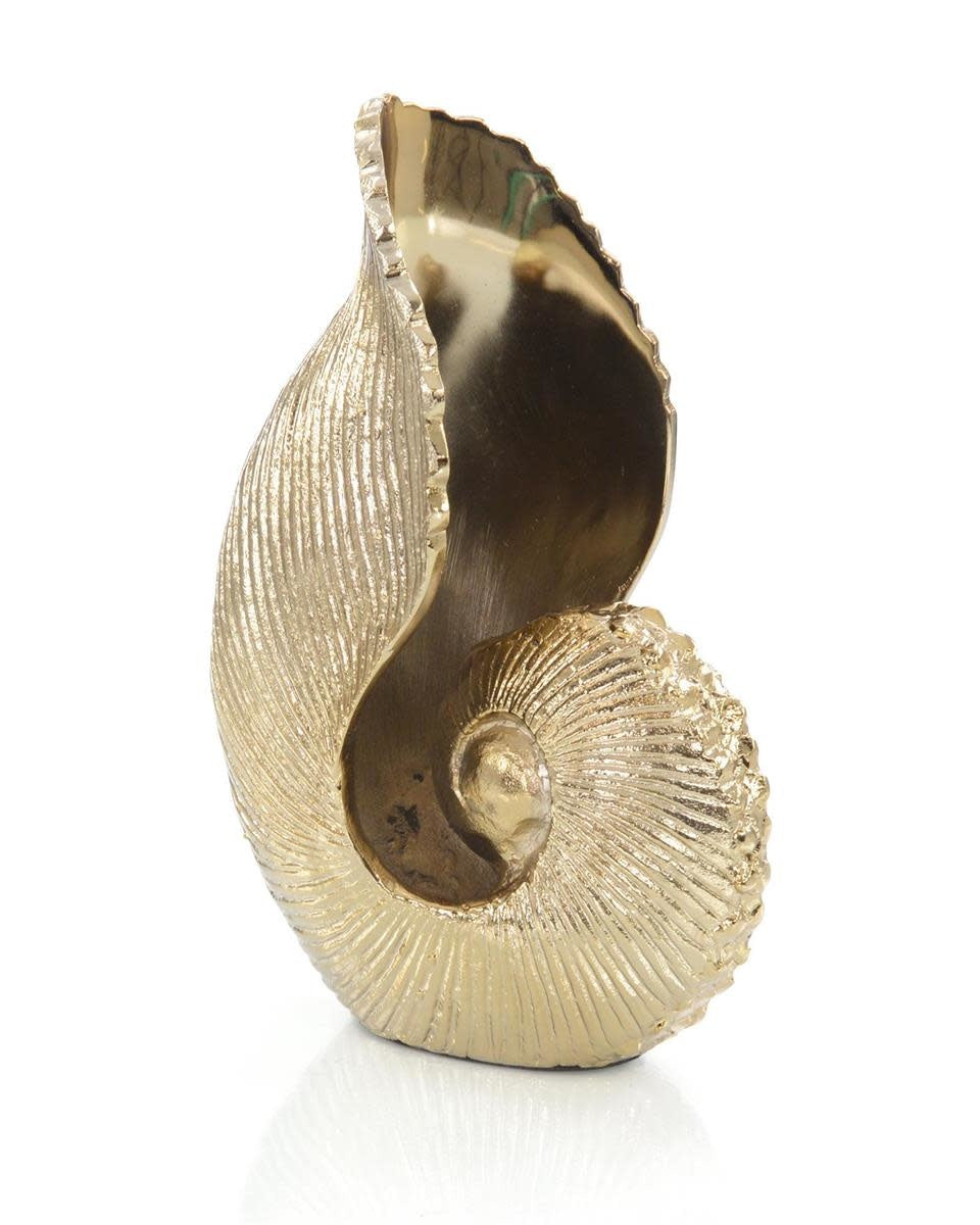John-Richard nautilus seashell brass sculpture | Cayen Home