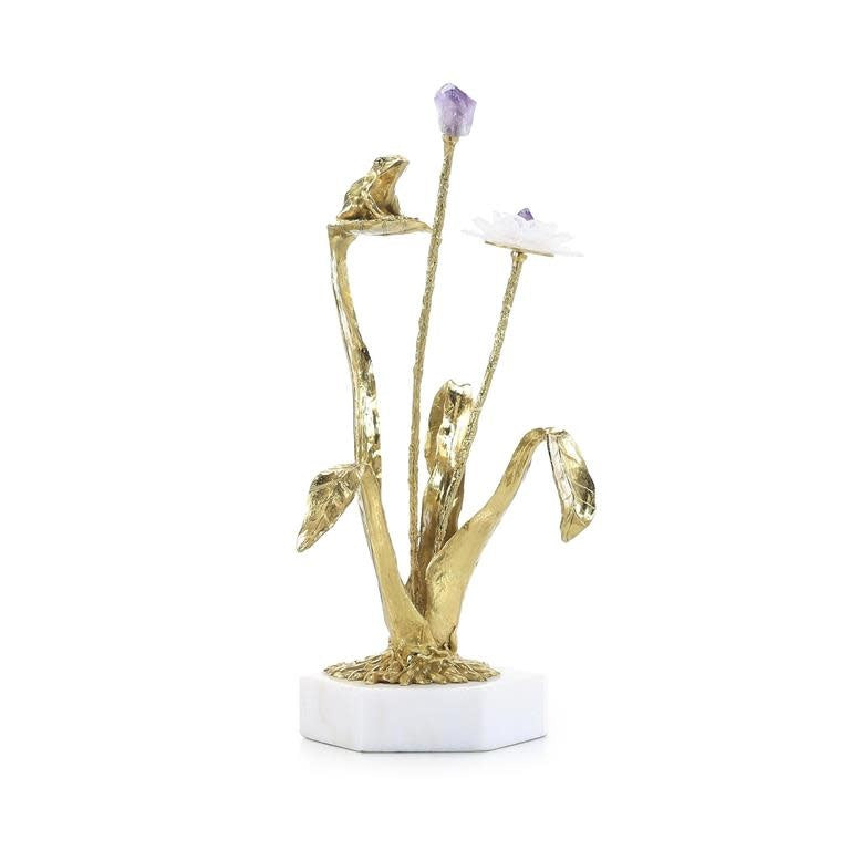 John-Richard frog stone garden sculpture | Cayen Home