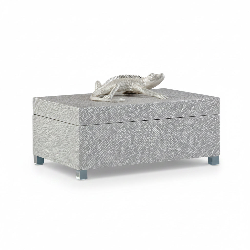John-Richard silver scales box | Cayen Home