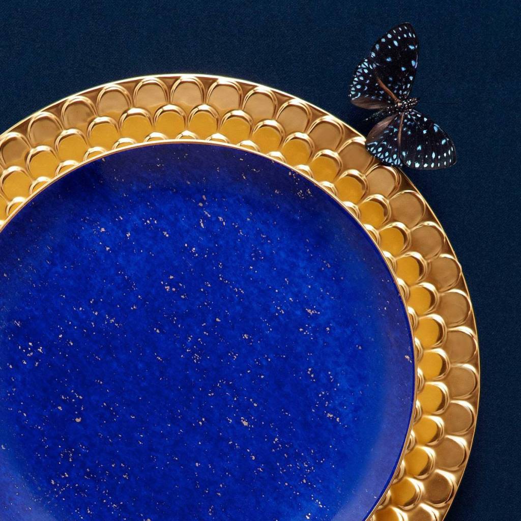 L'Objet Lapis canape plates, set of 4, view 3 | Cayen Home