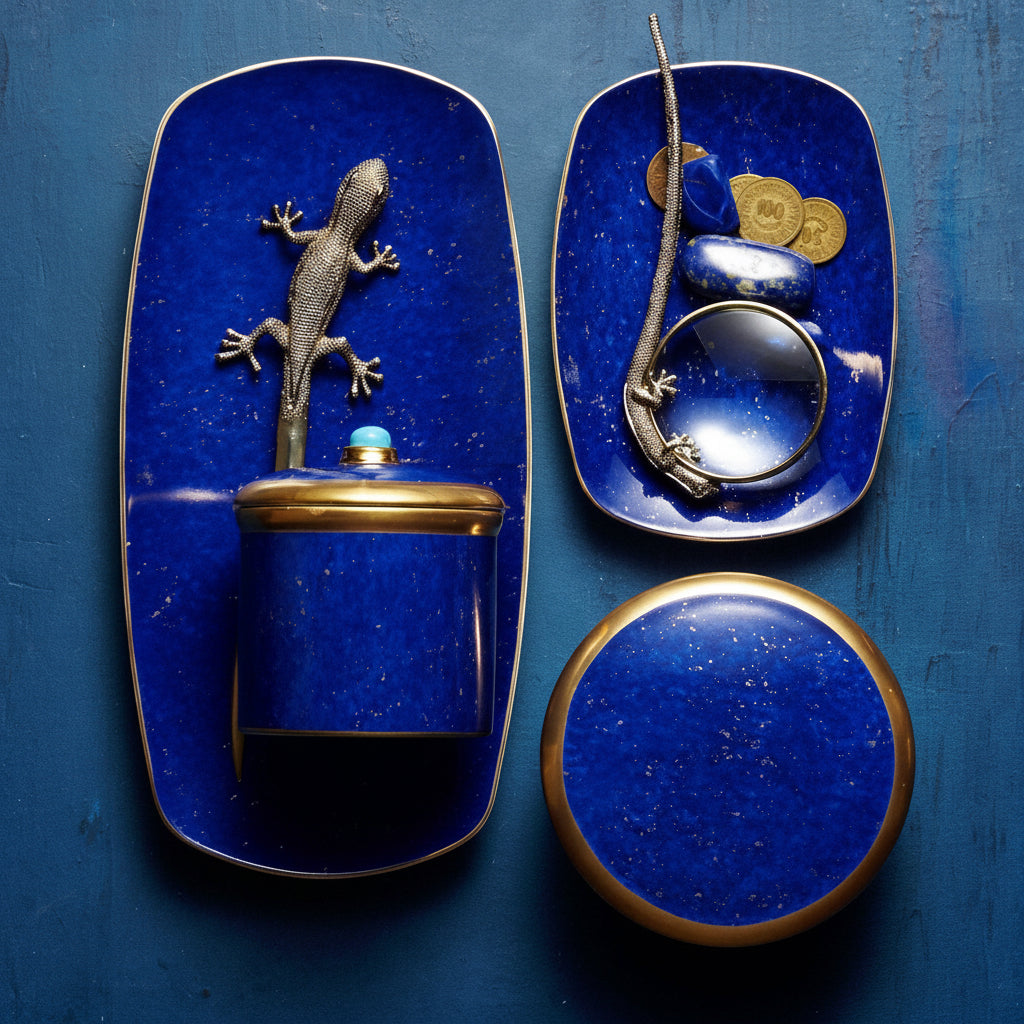 L'Objet Lapis candle, view 3 | Cayen Home