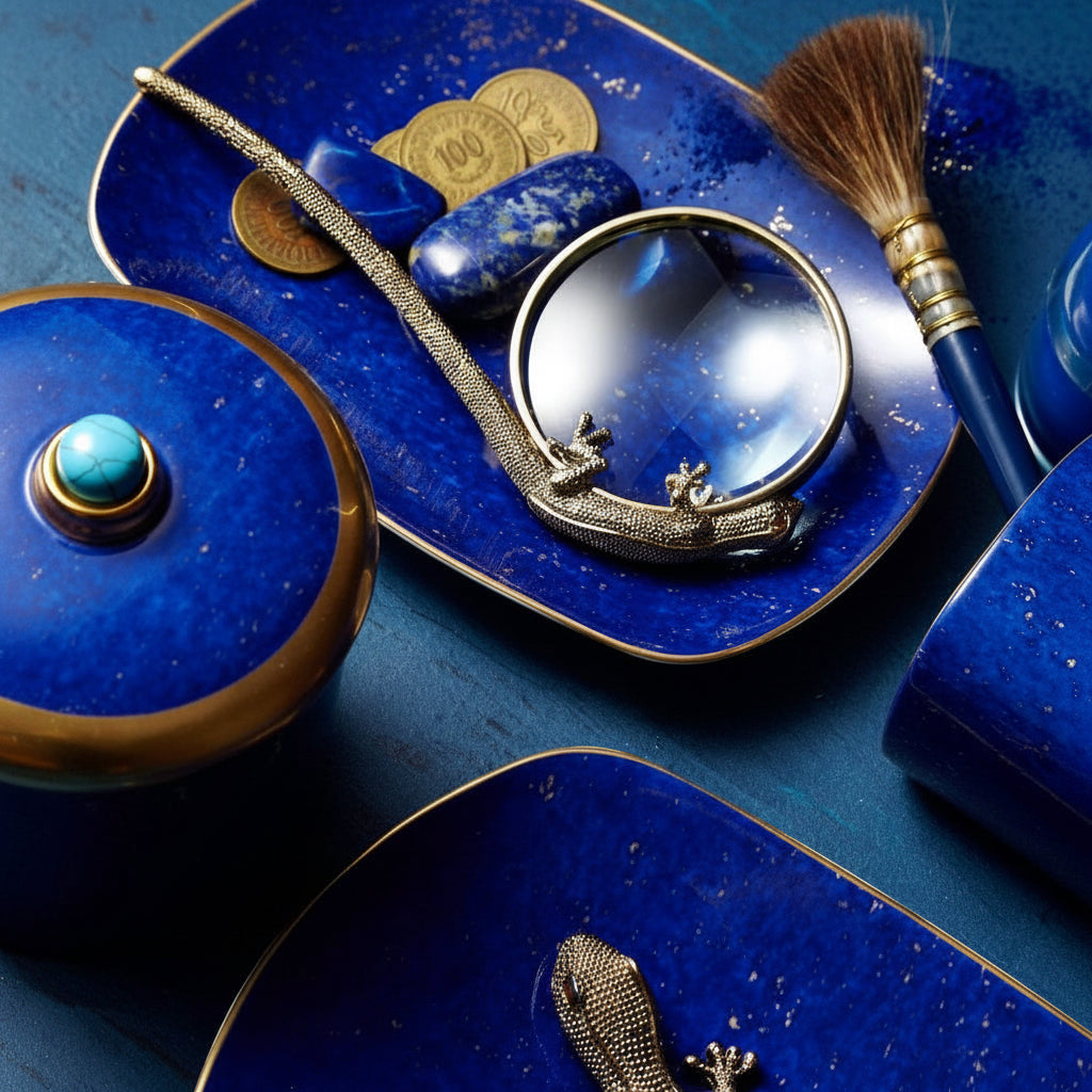 L'Objet Lapis candle, view 2 | Cayen Home