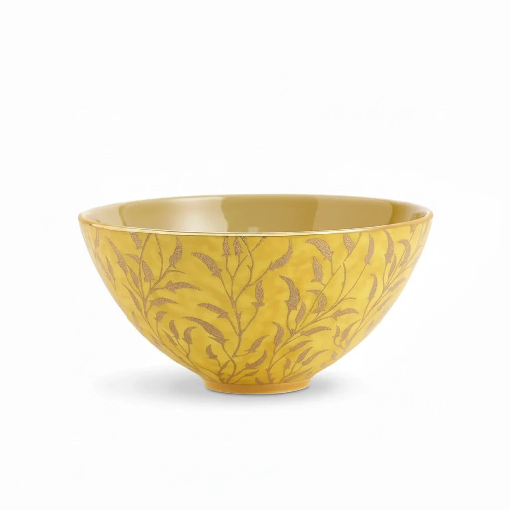L'Objet Fortuny Orfeo yellow bowl, medium | Cayen Home