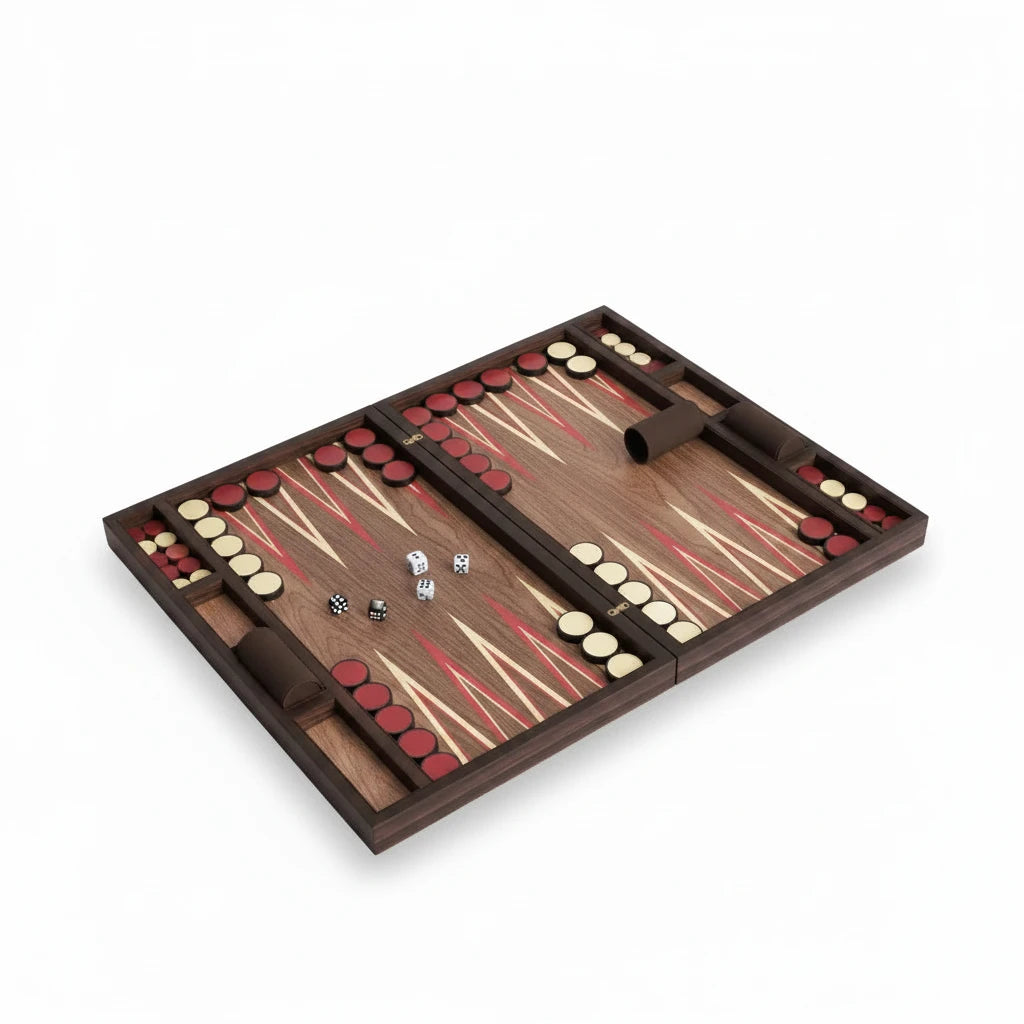 L'Objet Fortuny backgammon board, view 3 | Cayen Home