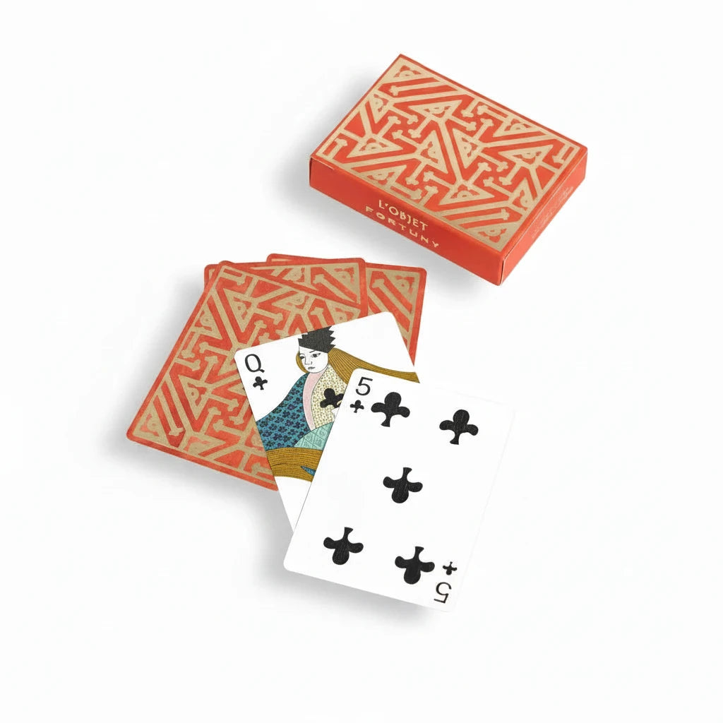 L'Objet Fortuny playing cards set, 2 decks, view 2 | Cayen Home