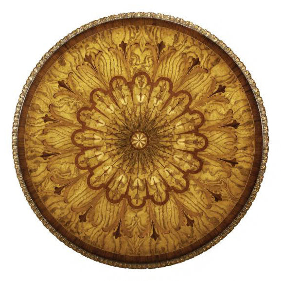 Maitland-Smith Gadroon center table, view 2 | Cayen Home