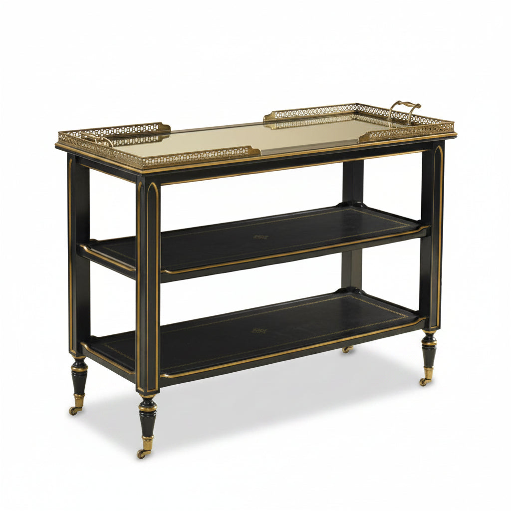 Maitland-Smith Trolley serving cart | Cayen Home