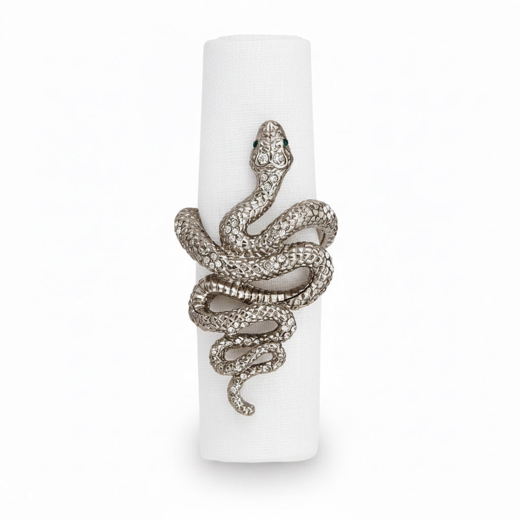L'Objet Snake napkin jewels, set of 4 | Cayen Home