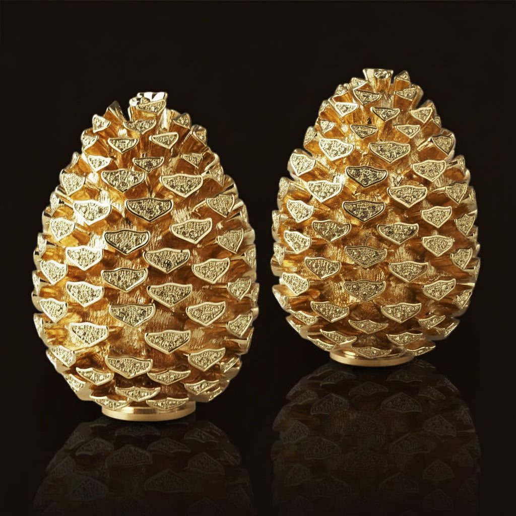 L'Objet Pinecone place card holders, set of 6, view 3 | Cayen Home