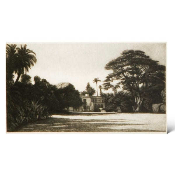 A View of Lotusland's Geranium Terrace, view 2 | Cayen Home