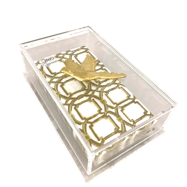 Southern Tribute pheasant guest towel box | Cayen Home