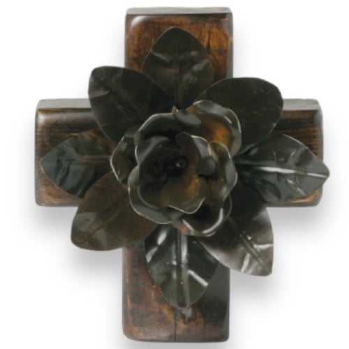Jan Barboglio Guadalupe Cross sculpture | Cayen Home