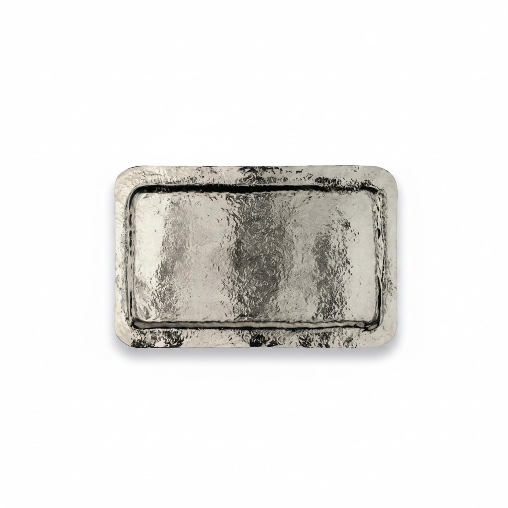 Jan Barboglio Mini Mission tray, nickel | Cayen Home