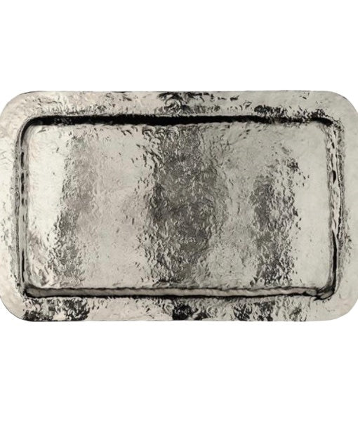Jan Barboglio Mini Mission tray, nickel | Cayen Home