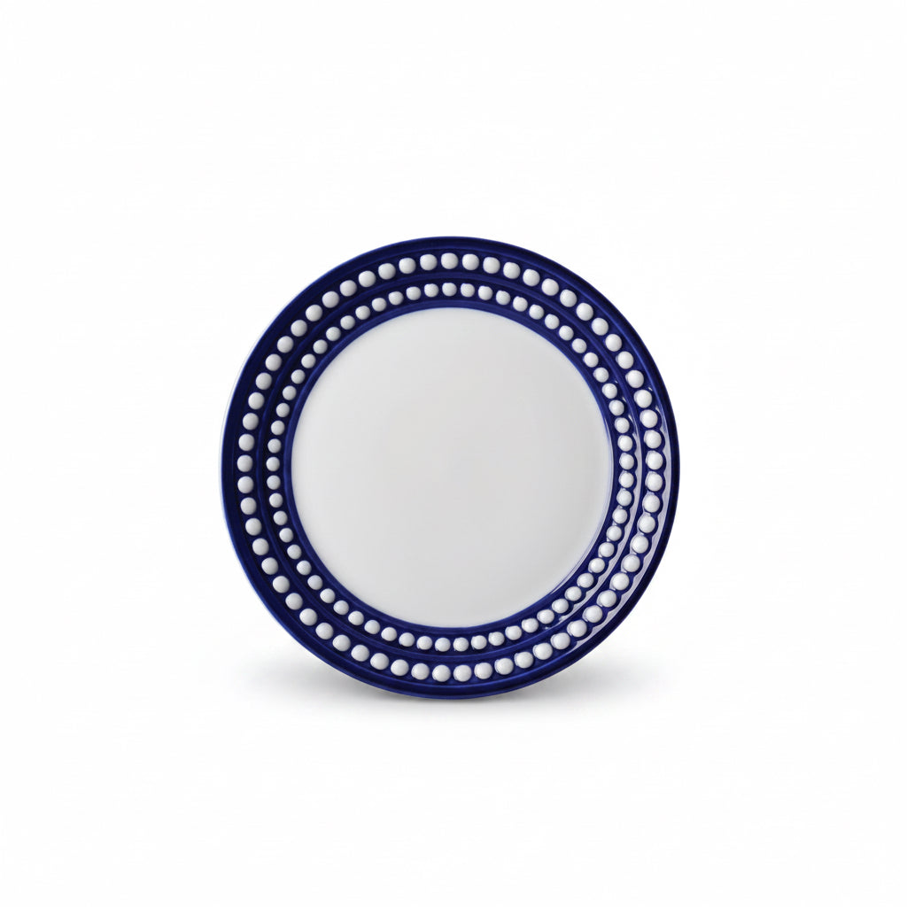 L'Objet Perlae blue bread and butter plate | Cayen Home