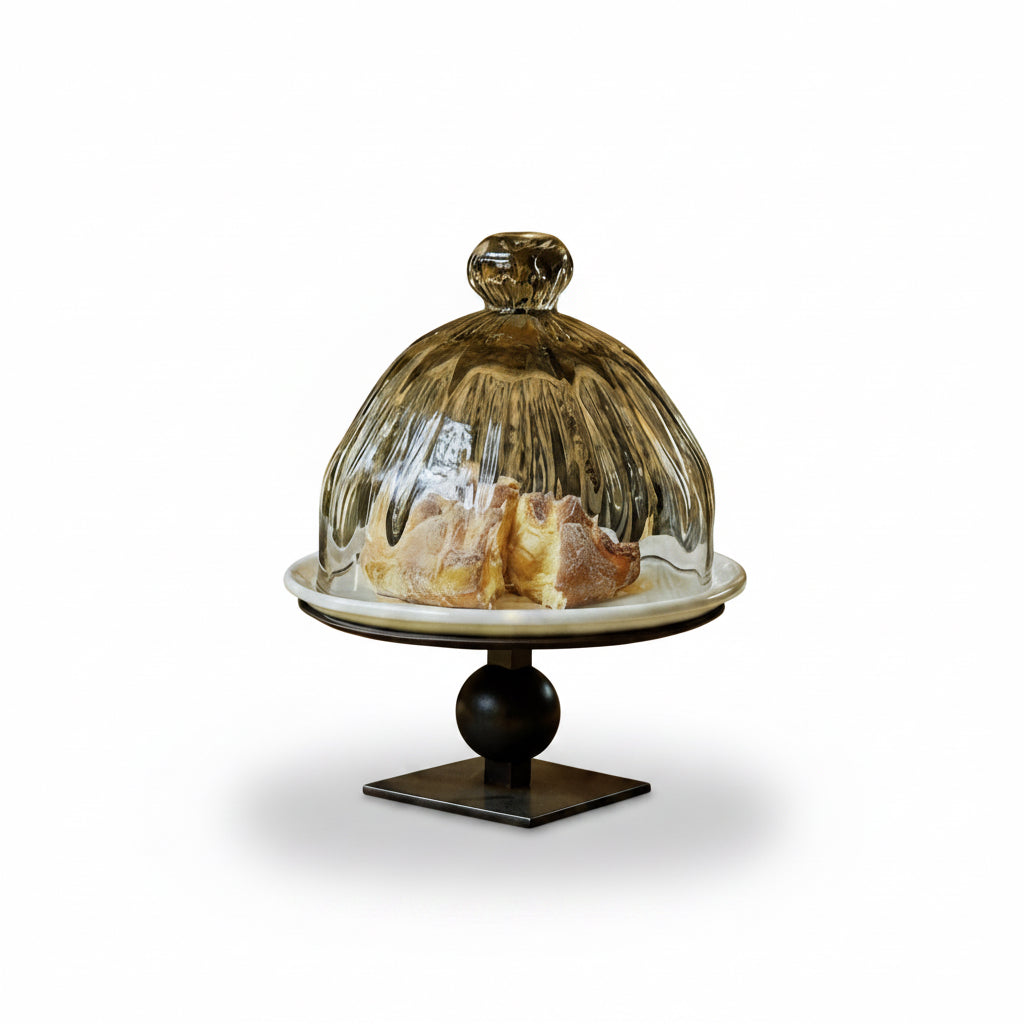 Jan Barboglio Redonda con Domo platter with dome | Cayen Home